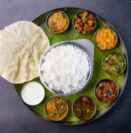South Indian meal